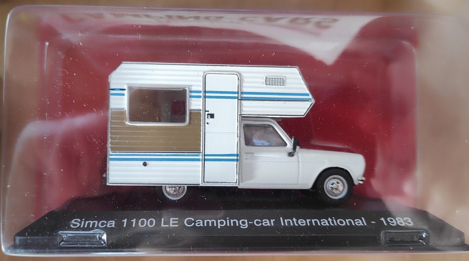 Camping-car Simca 1100 1:43 sous blister + chargeur, Enlèvement ou Envoi