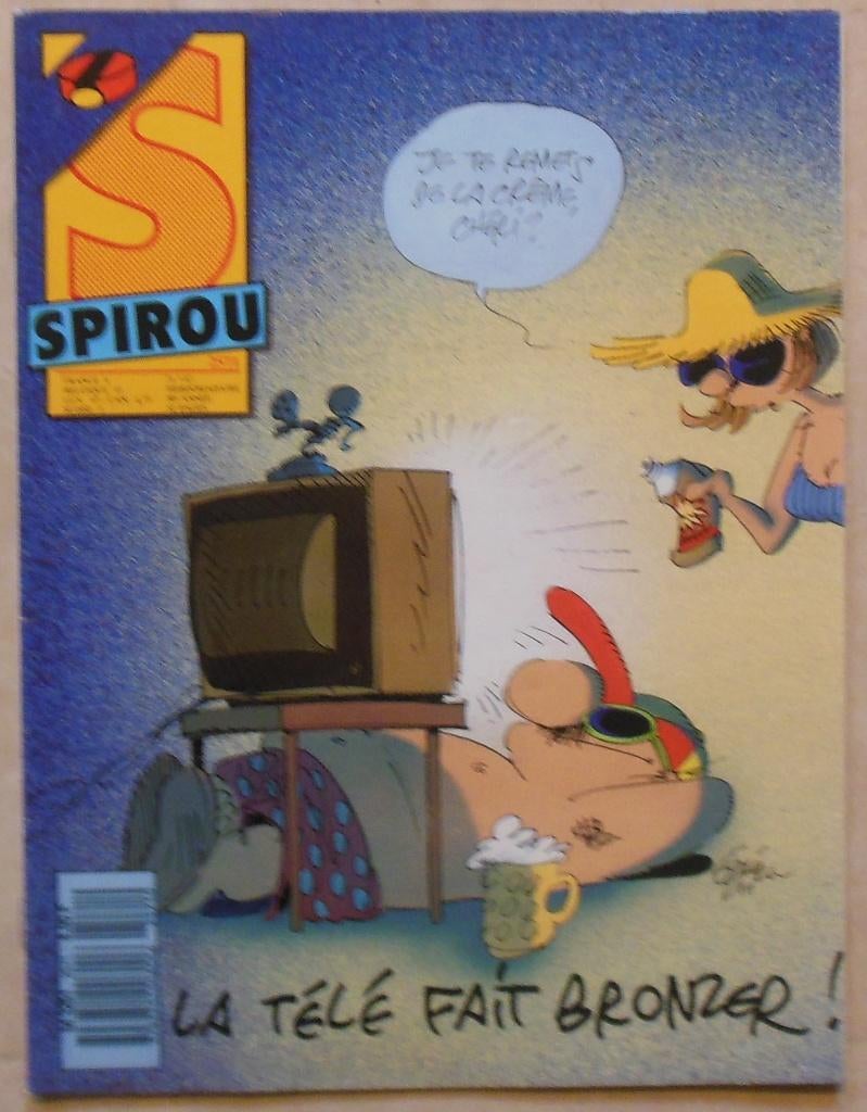 Le Journal de Spirou N 2571, Enlèvement ou Envoi