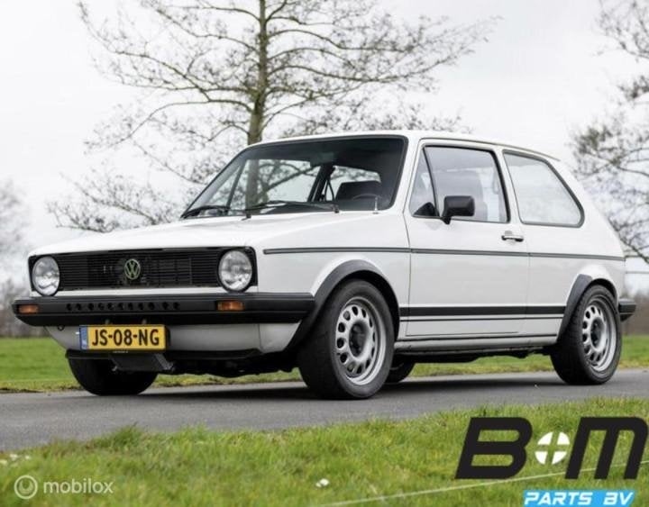 Unieke Golf 1 met 220 PK op kenteken JS-08-NG, Gebruikt