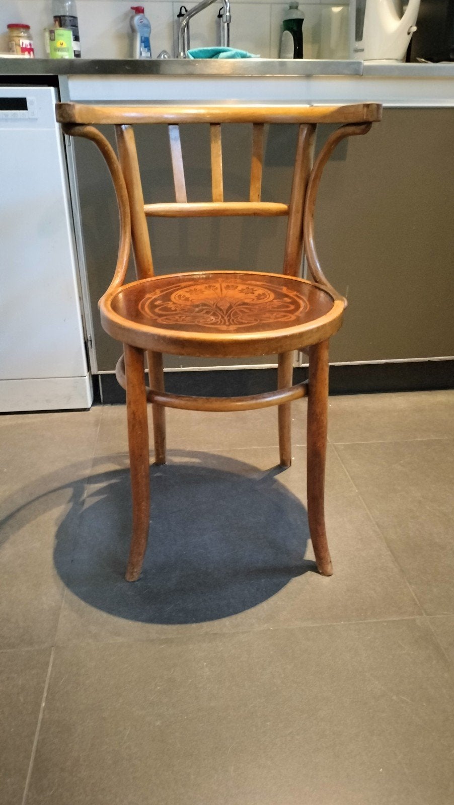 Thonet nr.13 Bentwood Captain chaire., Antiek en Kunst, Ophalen