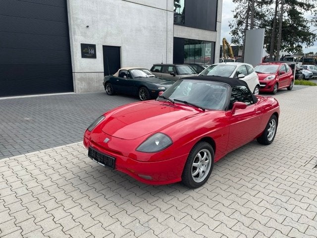 Fiat Barchetta 1.8I Cabriolet, Origineel, Keuring + Garantie, Autos, Achat, Entreprise, Boîte manuelle, Noir
