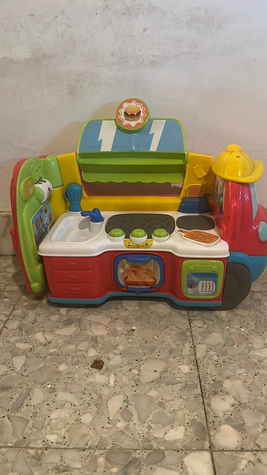 Kraamp autotje kan rijden werkt maakt geluid, Ophalen, Zo goed als nieuw