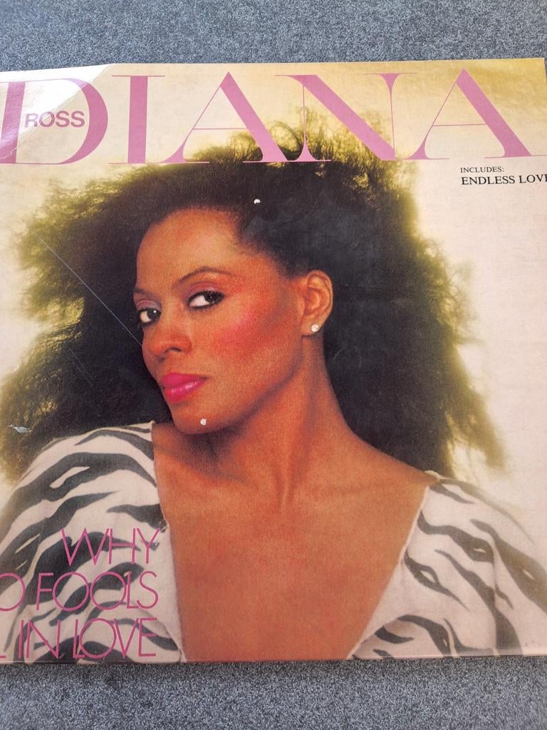 Lp Diana Ross, 12 pouces, Enlèvement ou Envoi, Soul, Nu Soul ou Neo Soul, 1980 - 1989