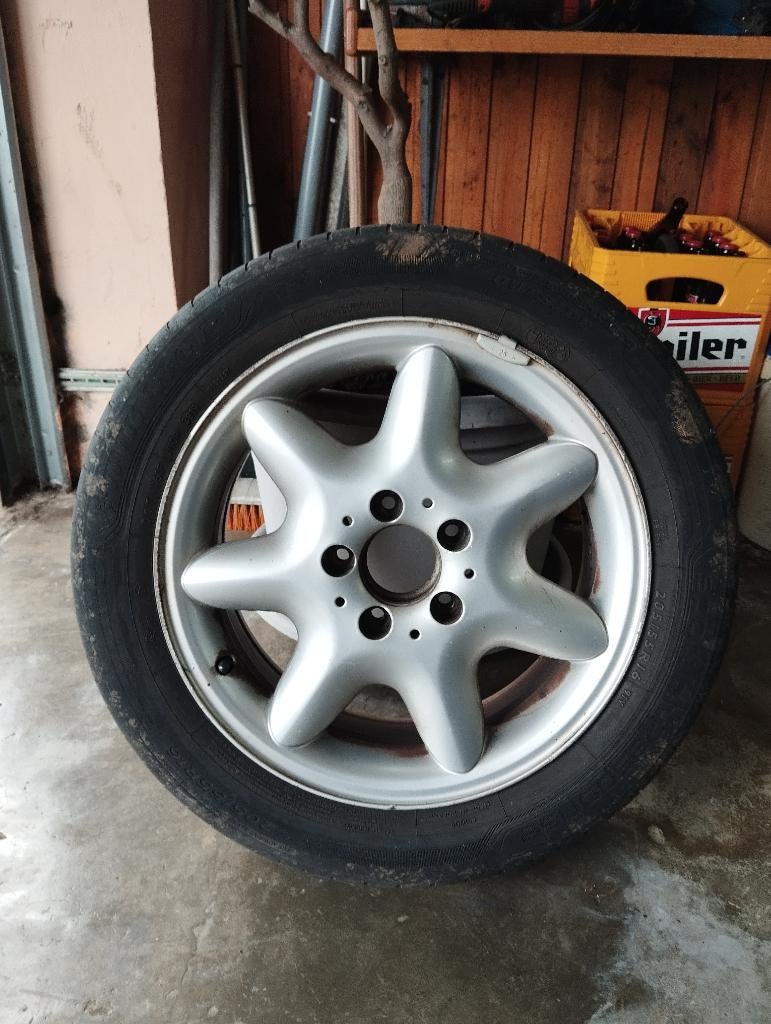 Jantes Mercedes C200, Auto-onderdelen, Banden en Velgen, Ophalen, Gebruikt, Velg(en), 16 inch
