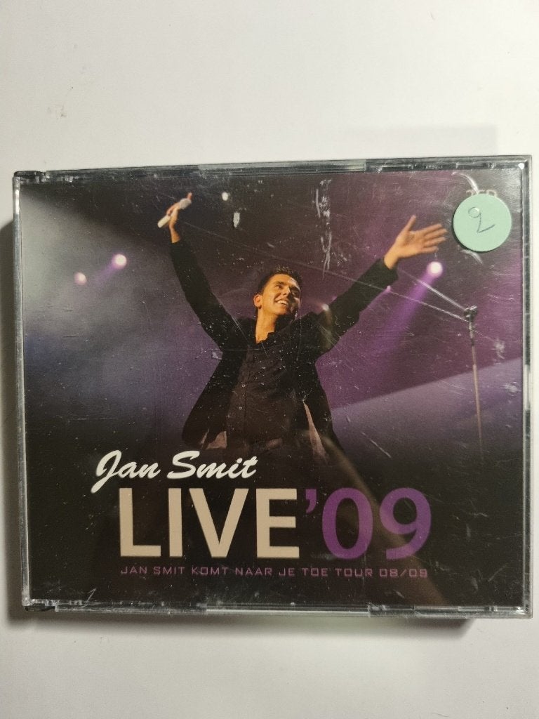 Jan Smit - Live09 (Jan Smit Komt Naar Je Toe Tour 08 09), Cd's en Dvd's, Ophalen of Verzenden, Gebruikt