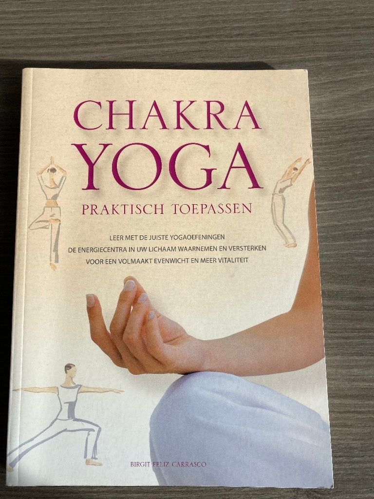 Chakra Yoga boek praktisch toepassen, Gelezen, Meditatie of Yoga, Ophalen of Verzenden, Birgit Feliz Carrasco