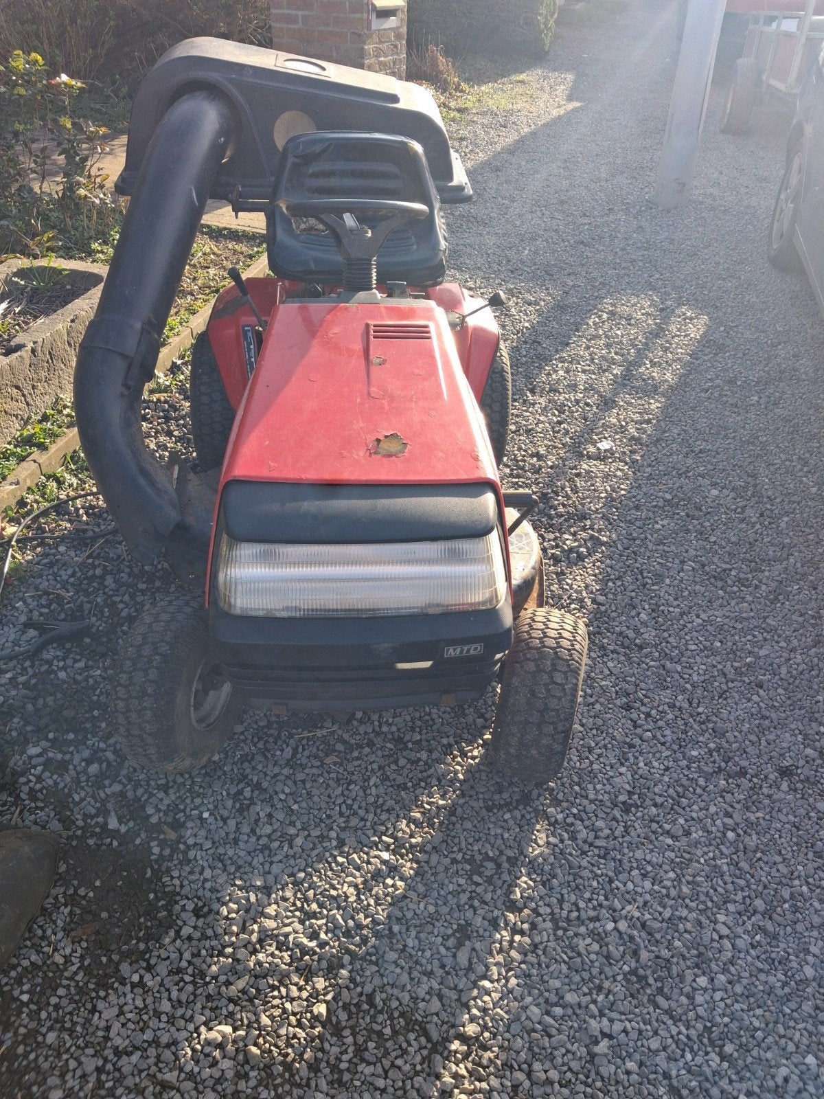 3 tracteur tondeuse, Enlèvement, Bac de ramassage