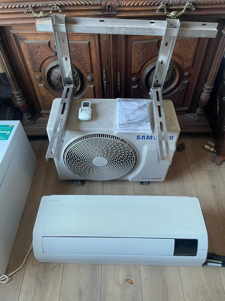 Samsung airco, Ophalen, Zo goed als nieuw