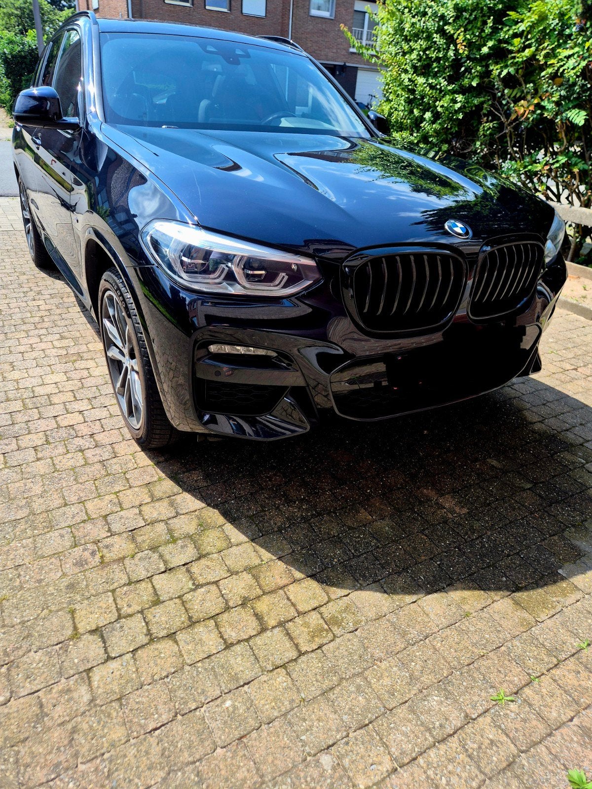 Mooie BMW X 3 X Drive Te Koop., Auto's, Zwart, Leder, Diesel, Particulier