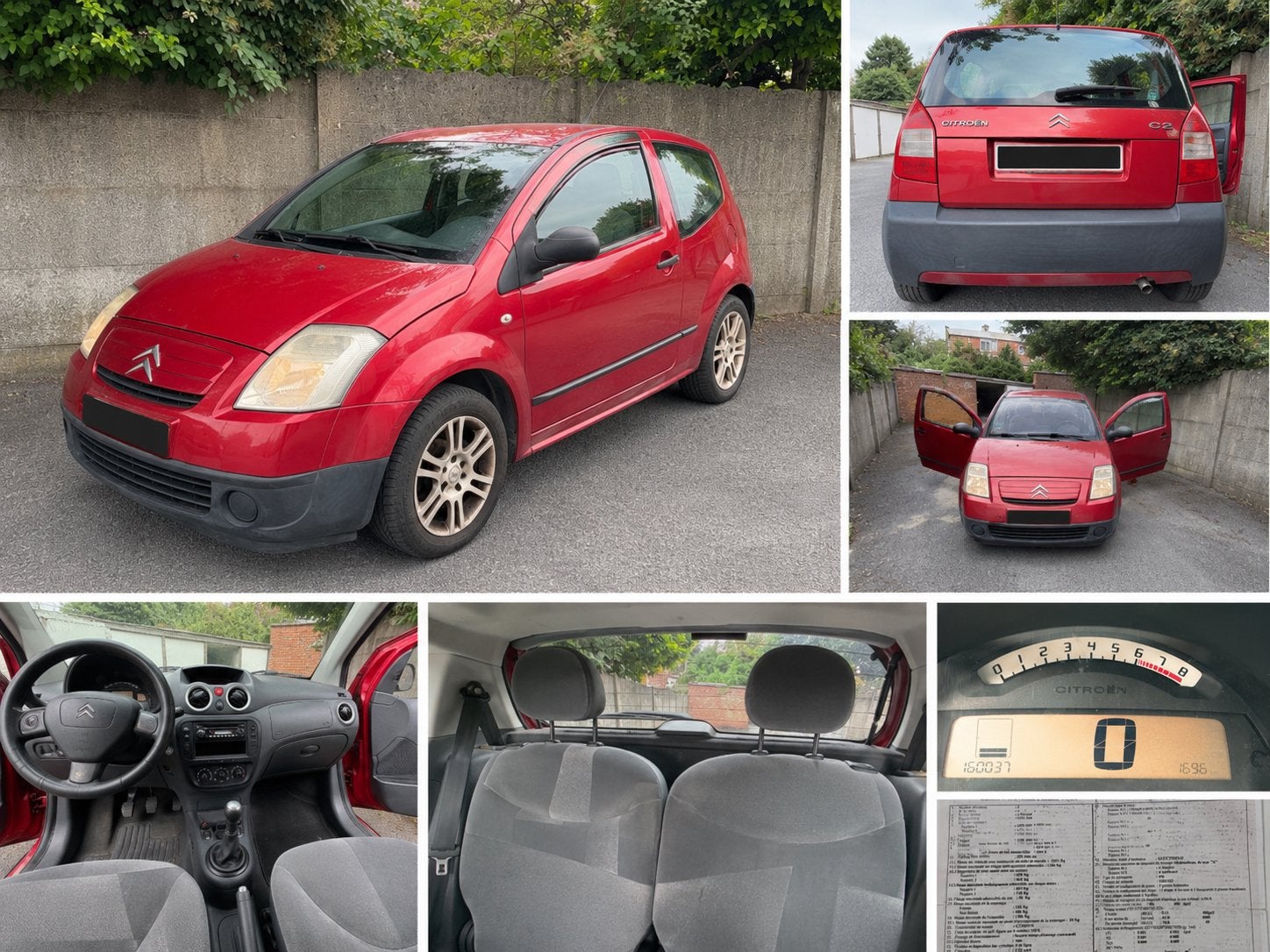 Citroën C2 1.1 Petrol- CT OK- Klaar voor registratie, Auto's, Citroën, Particulier, C2, Te koop, Benzine