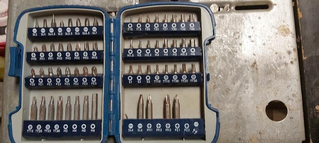 embouts de vissage, Bricolage & Construction, Enlèvement, Utilisé