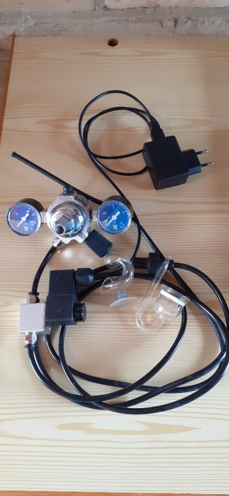 Co2 set JBL Pro Flora U501, Ophalen, JBL, Zo goed als nieuw, Inclusief toebehoren