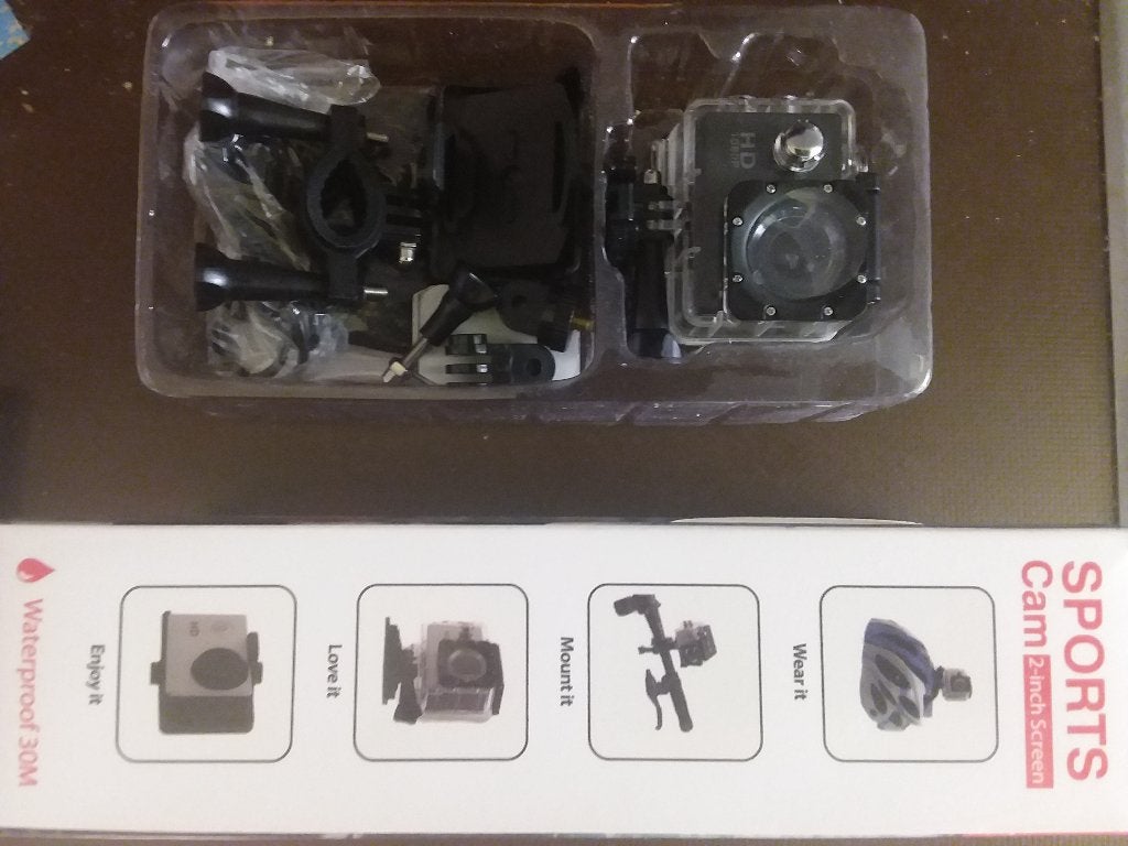 Sports Cam HD 1080p, Ophalen of Verzenden, Nieuw, Overige merken
