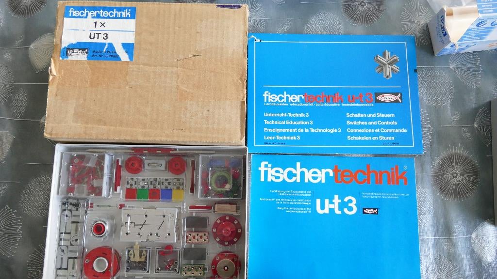 Fischer Technik, Enlèvement, Utilisé