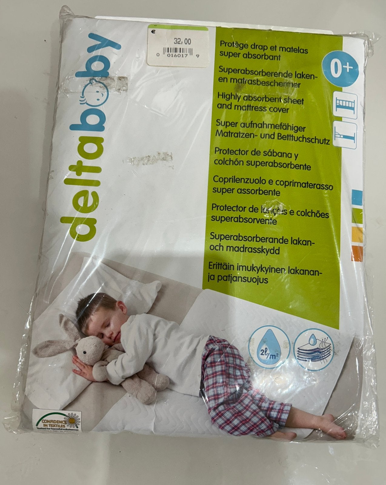 Protège-matelas bébé Delta Baby 60x120 cm - Neuf, Enlèvement ou Envoi, Neuf