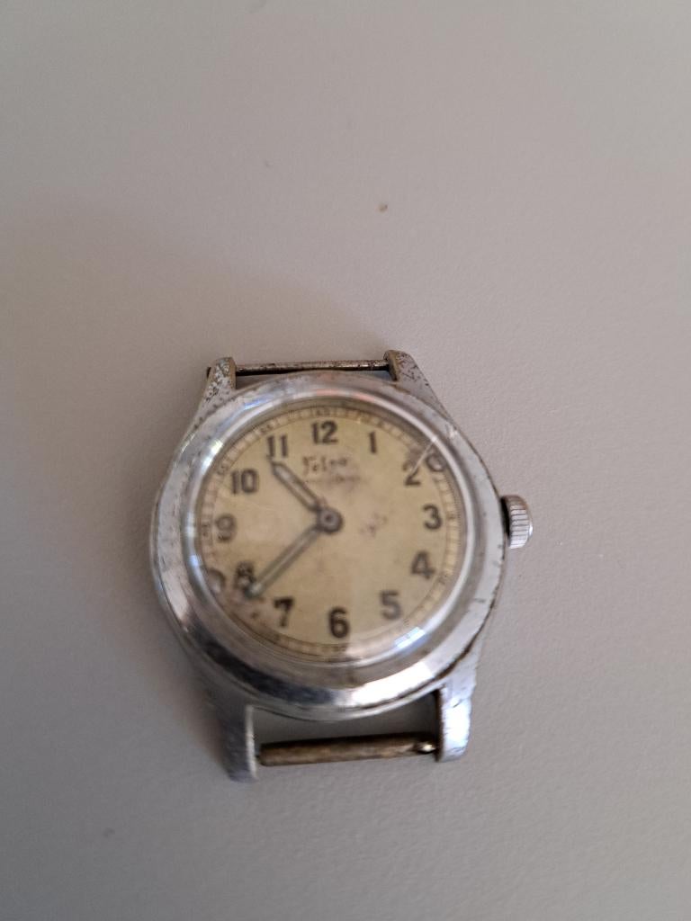 Vintage Felca mechanisch polshorloge - nog werkend, Handtassen en Accessoires, Horloges | Heren, Gebruikt, Polshorloge, Overige merken