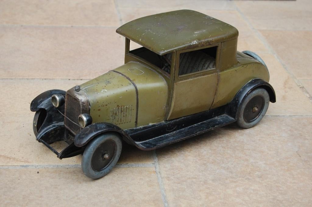 Zeldzame blikken speelgoed Citroen B14 coupe 1928, Ophalen of Verzenden