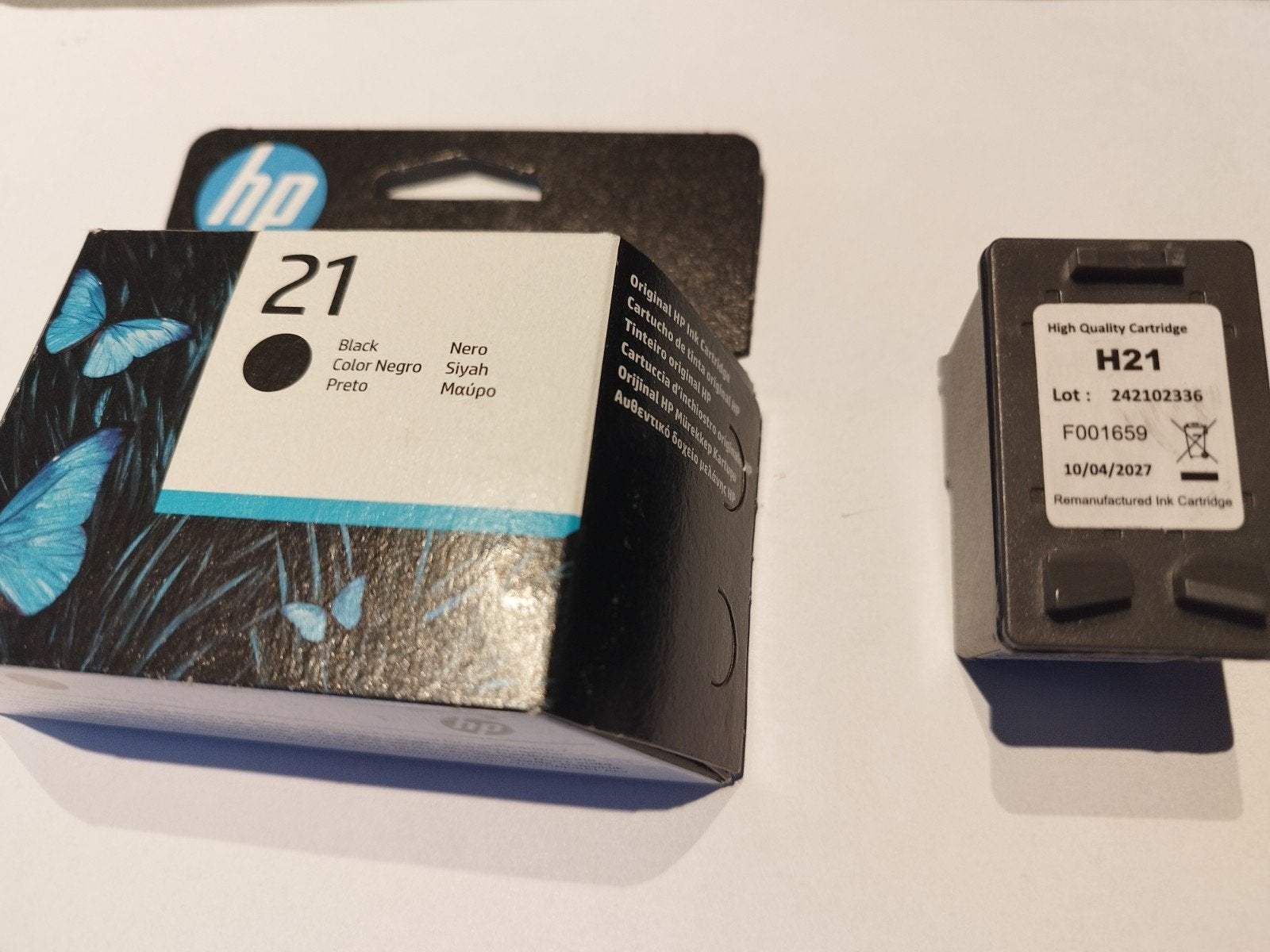 Originele HP toner 21, Computers en Software, Printerbenodigdheden, Ophalen, Toner