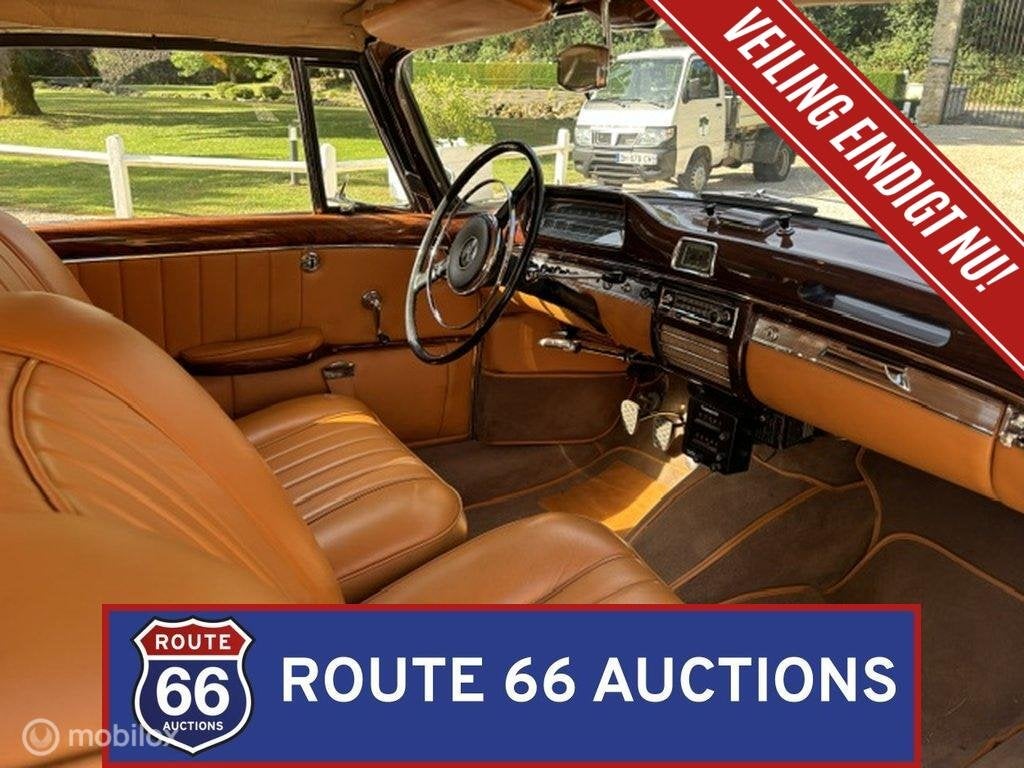 Mercedes-Benz 220 SE Cabriolet Ponton | 1960 | Route 66 Auct, Achat, Entreprise, Boîte manuelle, Autre carrosserie