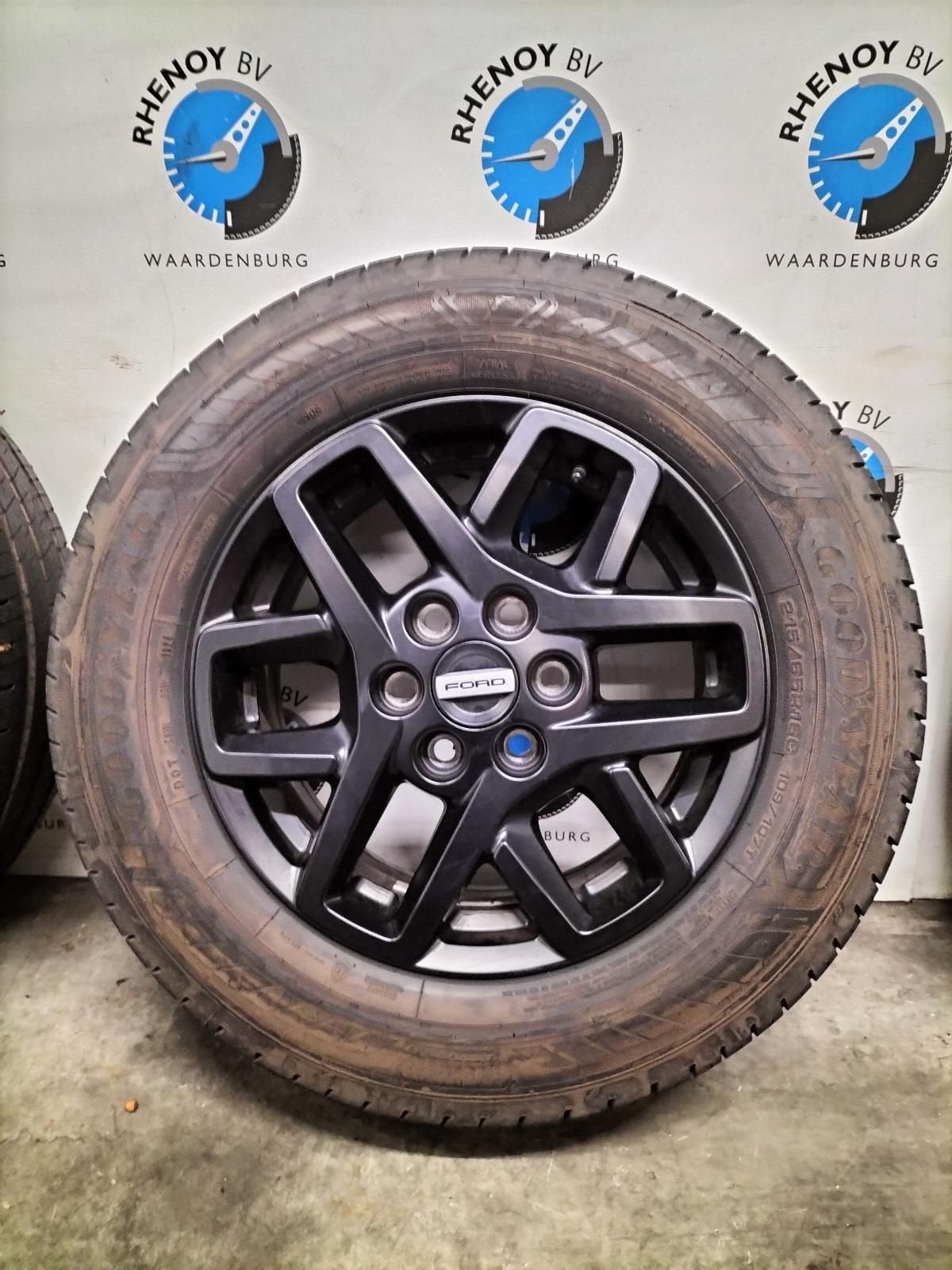 Ford transit custom 2024 215/65 16 Goodyear 6x120, Auto-onderdelen, -, Banden en Velgen, Ophalen of Verzenden, -