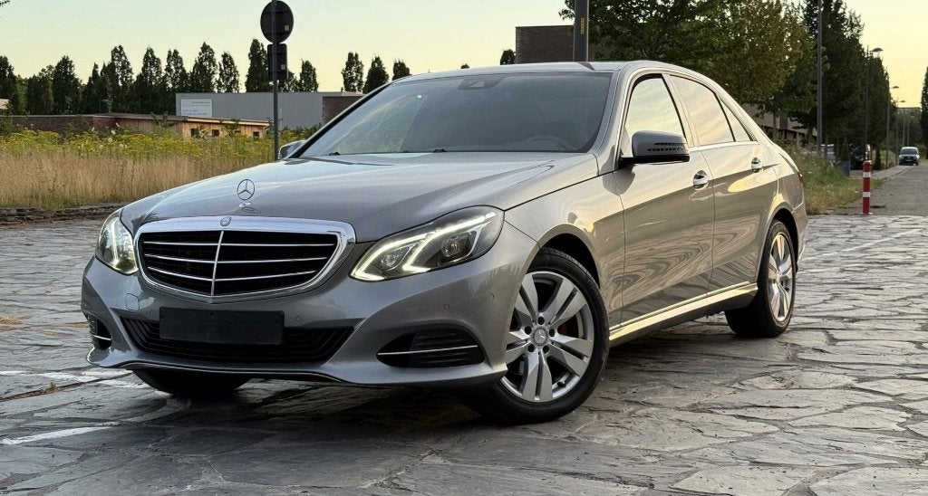 Mercedes E200d Facelift Automaat/Xenon/Navi/Verw zetels, Autos, 100 kW, Achat, Entreprise, Capteur de lumière