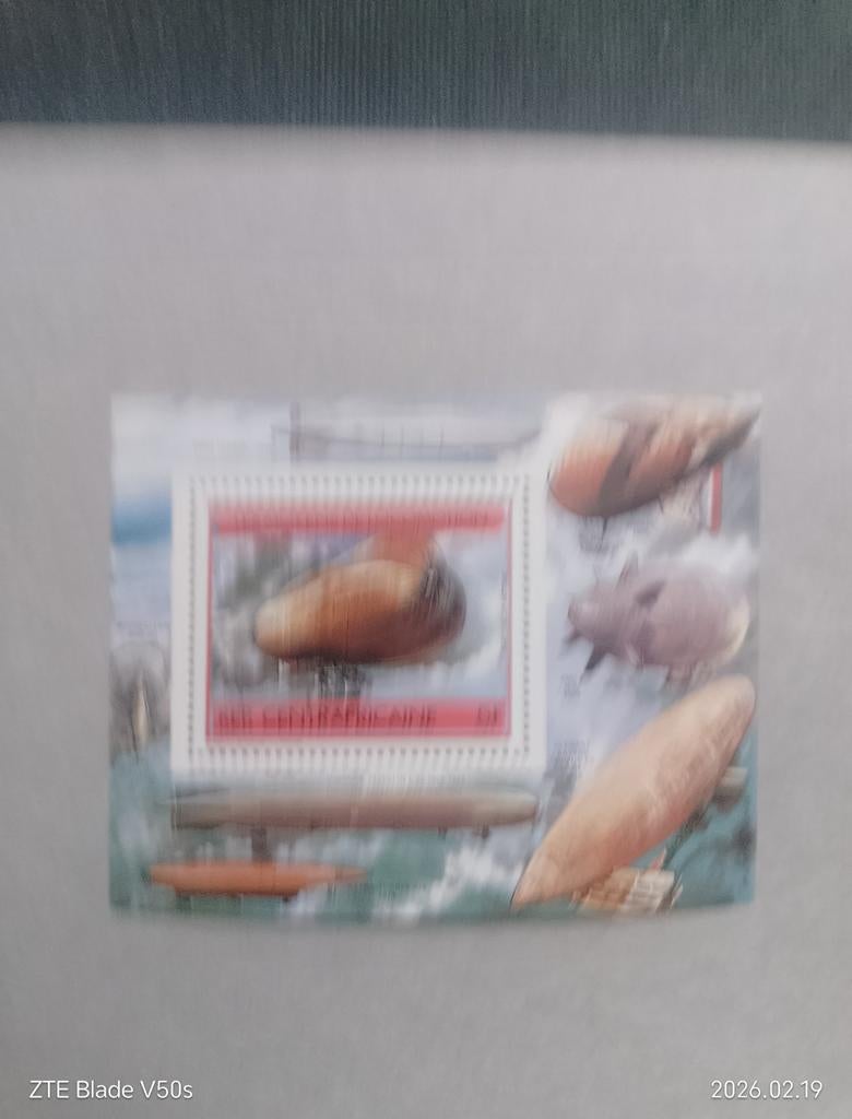 Timbres historiques Zeppelin Ballon, Enlèvement ou Envoi