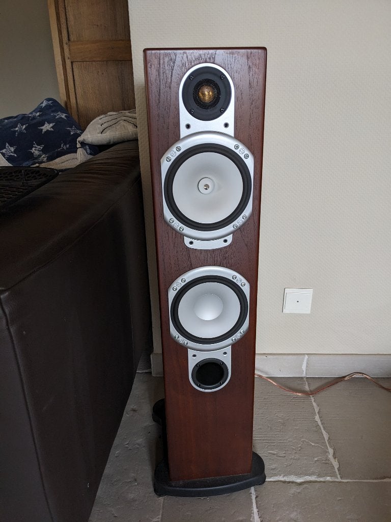 Monitor Audio Silver RS6 vloerstaanders (Paar), TV, Hi-fi & Vidéo, 60 à 120 watts, Comme neuf, Enlèvement, Monitor Audio