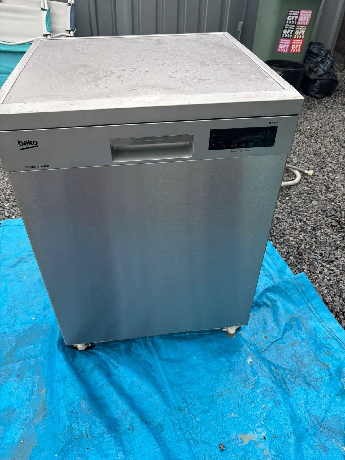Lave-vaisselle inoxydable Beko (2019), Electroménager, Classe énergétique A ou plus économe, Moins de 10 litres, Enlèvement, Utilisé