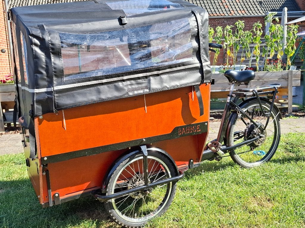 Bakfiets Babboe max-e voor 6 kindjes, Fietsen en Brommers, Fietsen | Bakfietsen, Gebruikt, Overige merken, 4 kinderen of meer