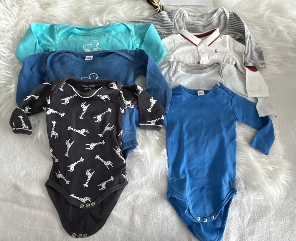 Rompers lange mouw 50/56, Kinderen en Baby's, Ophalen of Verzenden, Jongetje, Nacht- of Onderkleding