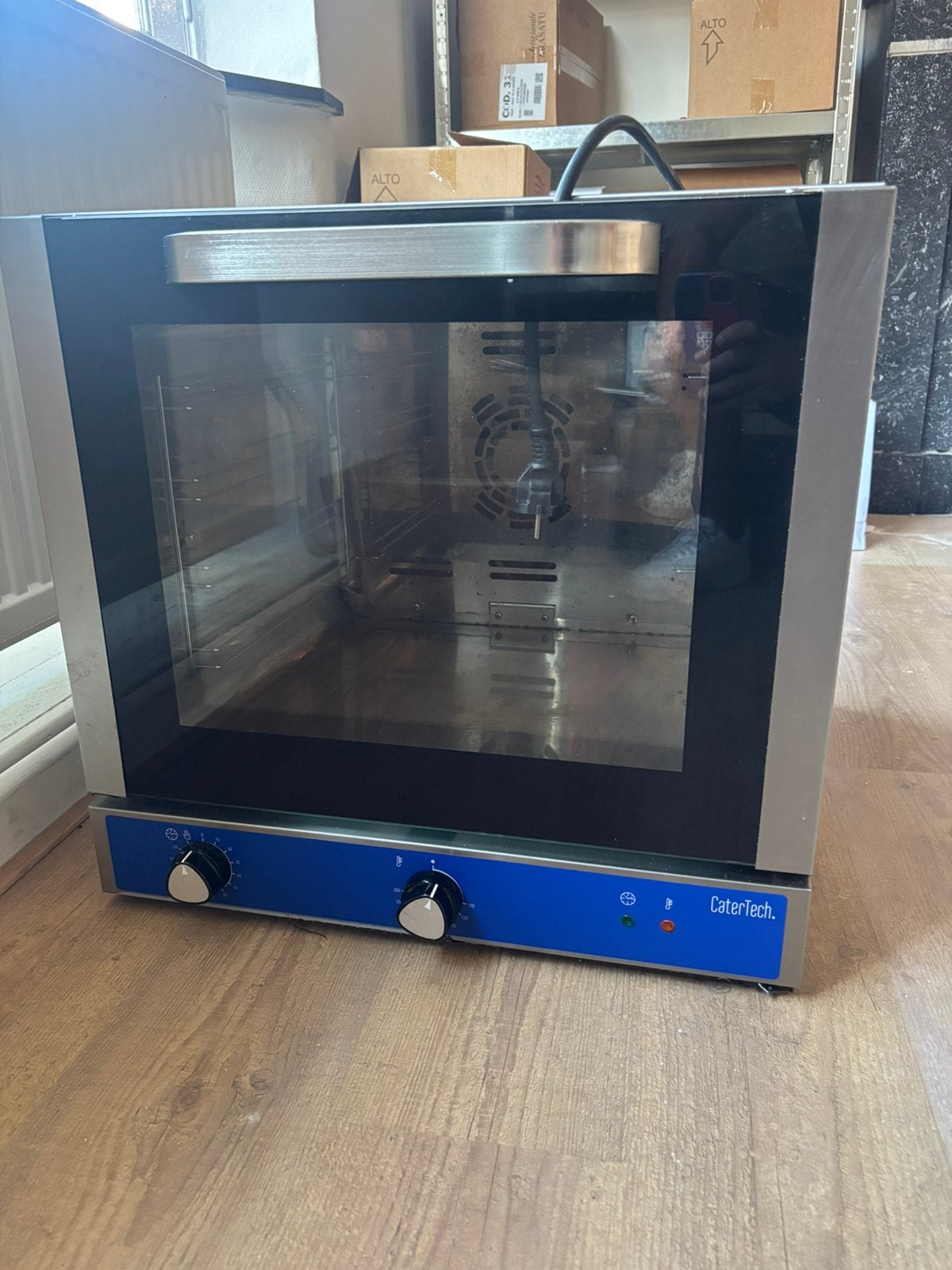 Heteluchtoven, Elektronische apparatuur, Ovens, Ophalen, Zo goed als nieuw, Heteluchtoven