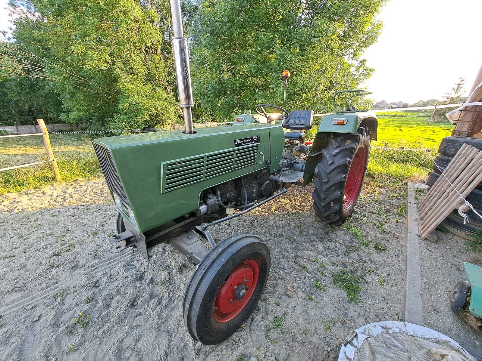 Fendt Farmer 102s Turbomatik, Ophalen, Oldtimer, 5000 tot 7500, Tot 80 Pk