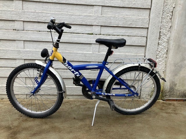 kinderfiets, Ophalen, Terugtraprem, Gebruikt, Handrem