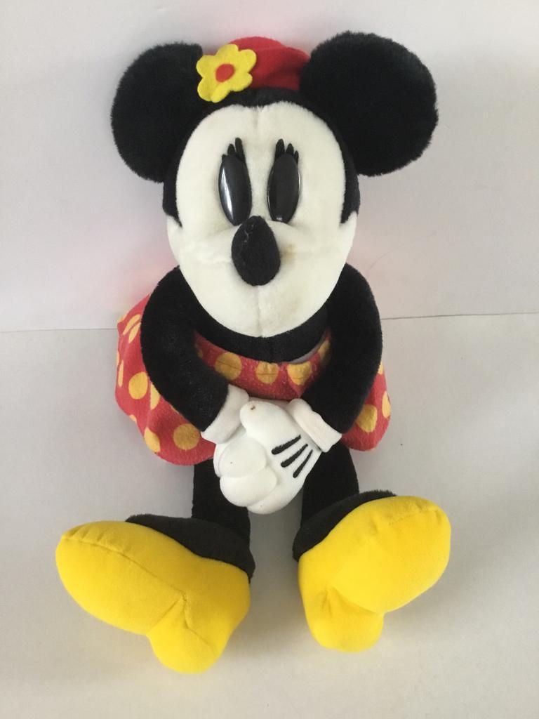 Walt Disney Minnie Mouse 46cm vintage, Kinderen en Baby's, Speelgoed | Knuffels en Pluche, Ophalen, Zo goed als nieuw