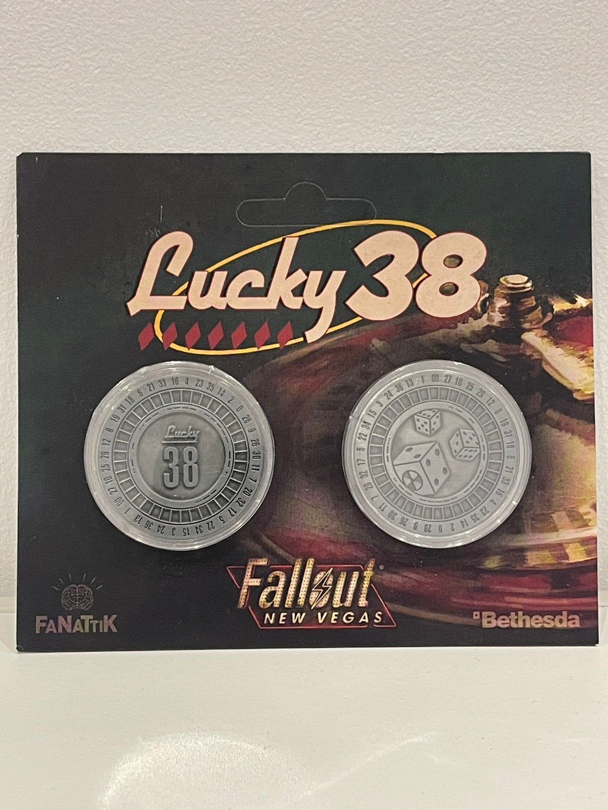 Fallout New Vegas Lucky38 Casinomunten, Verzenden, Nieuw
