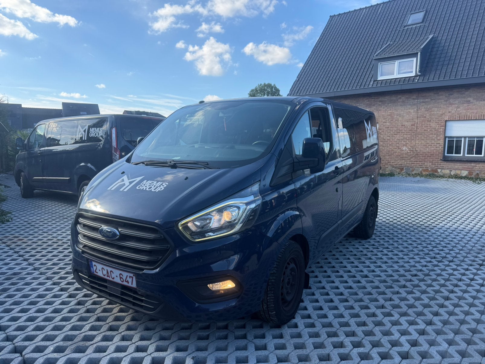Ford Transit Custom 2.0TDCI Airco 9 Zitplaats 2018// 185.000, Auto's, Voorwielaandrijving, Dealer onderhouden, 1995 cc, Euro 6