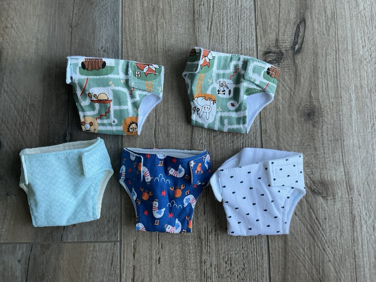 136. Babyborn: Nieuwe steeds herbruikbare pampertjes, Ophalen of Verzenden, Nieuw, Babypop