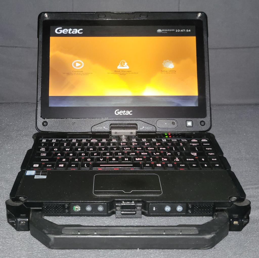 GETAC V110 G3 CORE i7 8GB RAM/128GB SSD/HDMI WINDOWS 11/GPS, Gebruikt, Qwerty, 8 GB, Touchscreen