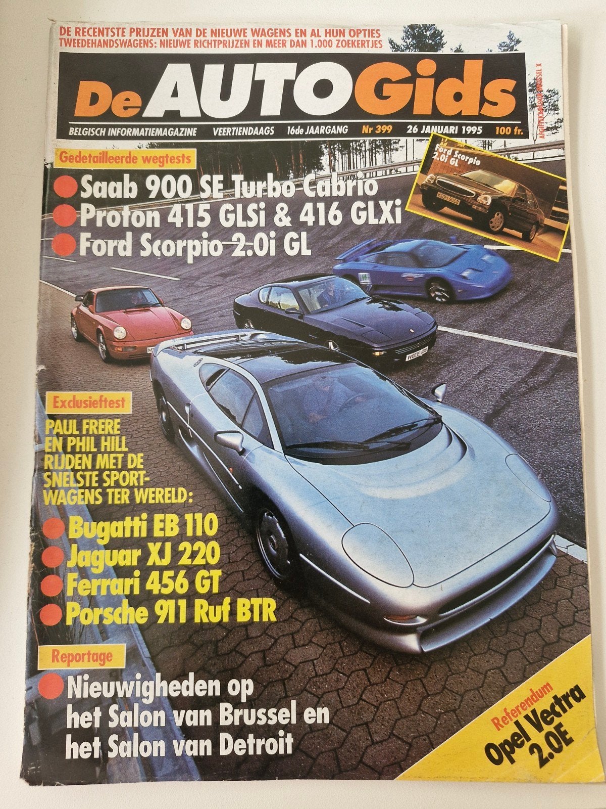 Autogids 399, Enlèvement ou Envoi