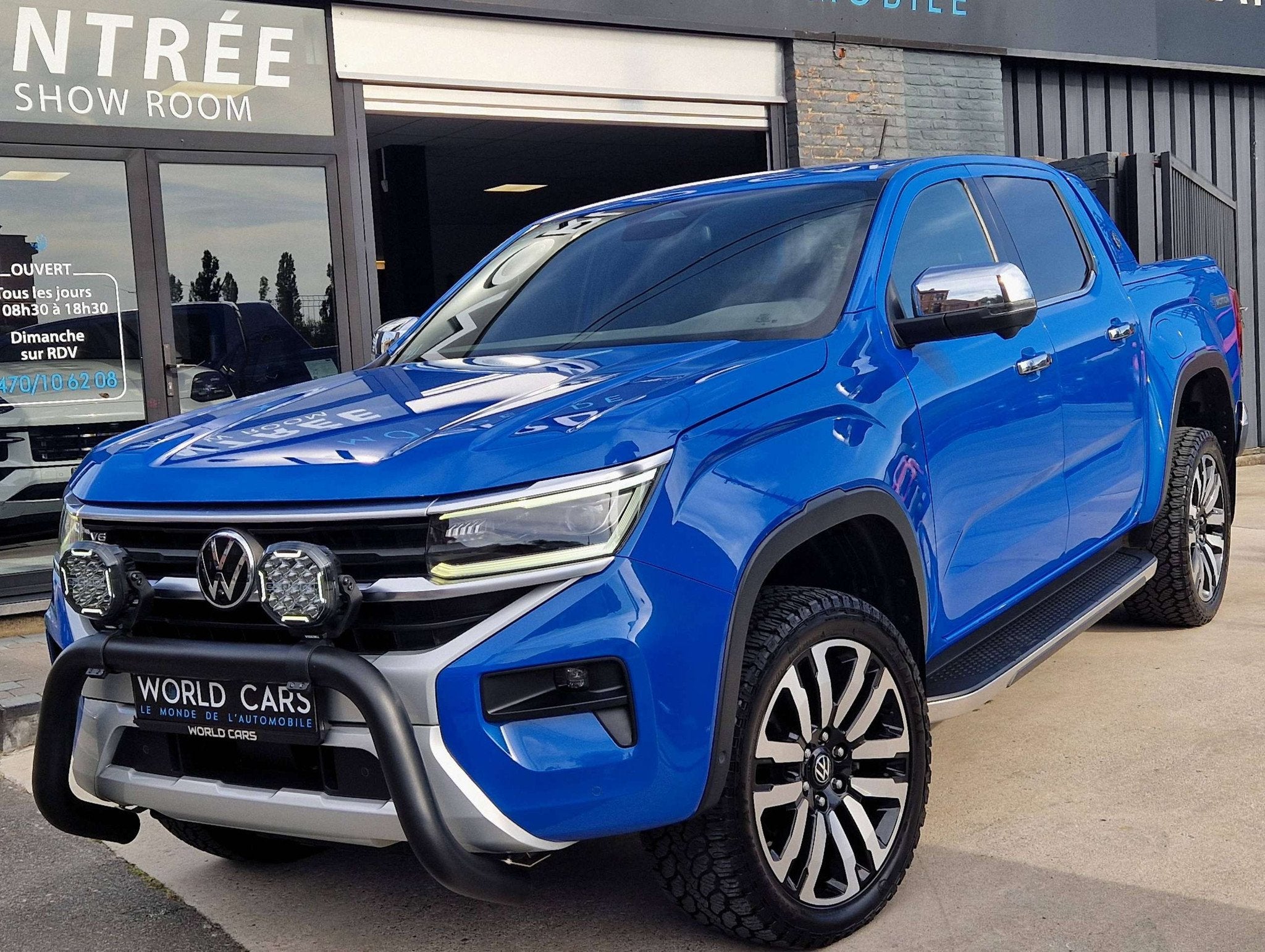 Volkswagen Amarok 3.0 V6 TDi 4Motion Aventura - TVAC/BTW*IN-, Autos, Volkswagen, Cuir, Achat, Entreprise, Noir
