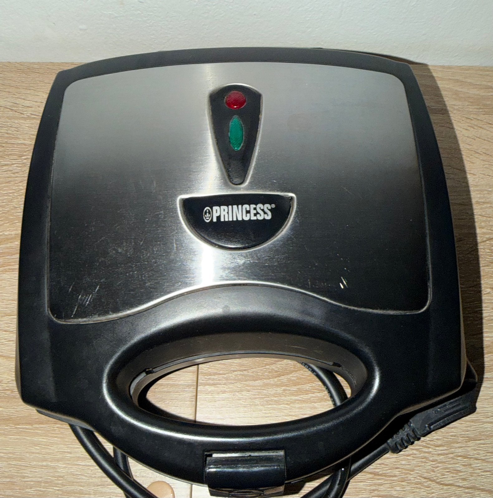 Gril à panini, Electroménager, Enlèvement ou Envoi, Utilisé, Ramasse-miettes amovible