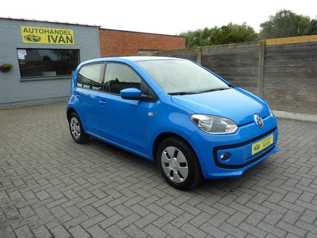 Volkswagen Up! 1.0i, Auto's, Blauw, Bedrijf, Handgeschakeld, 55 kW