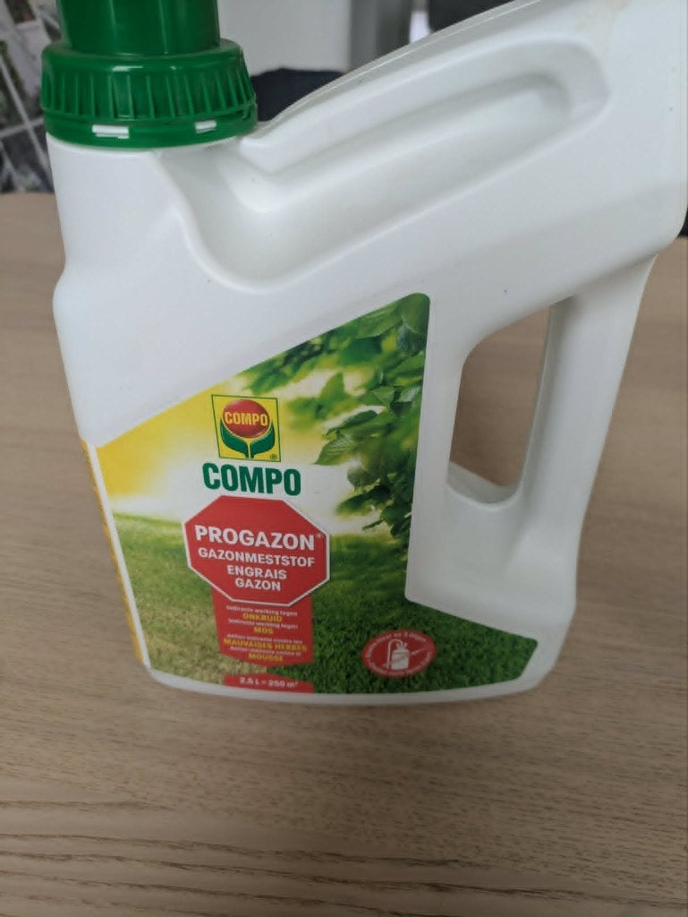 Mest stof voor gazon, 2,5 L - Compo Progazon, Jardin & Terrasse, Gazon & Gazon artificiel, Enlèvement ou Envoi, Neuf, 20 m² ou plus