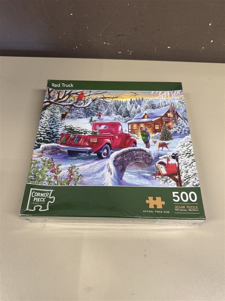 Red Truck 500 stuks puzzel nieuw in seal, Ophalen of Verzenden, Nieuw