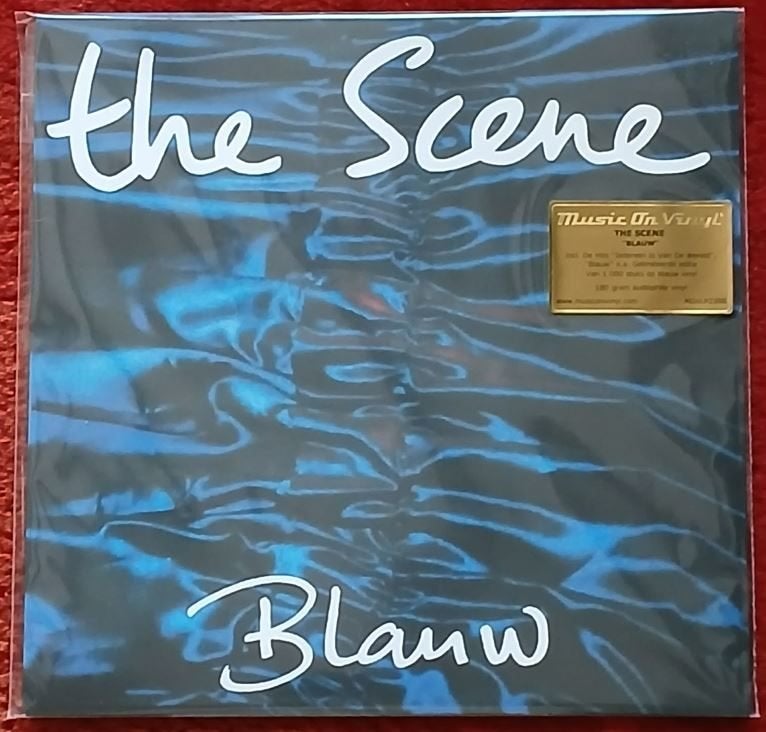 THE SCENE - Blauw LP - ltd ed blue vinyl - rare!, Cd's en Dvd's, LP, Ophalen of Verzenden, Beschermende buitenhoes, 12 inch