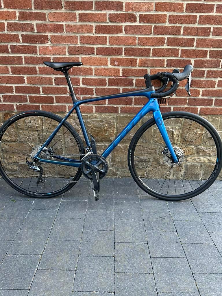 Scott Addict 10 carbone taille M(54) superbe état, Vélos & Vélomoteurs, Enlèvement, Comme neuf, Carbone