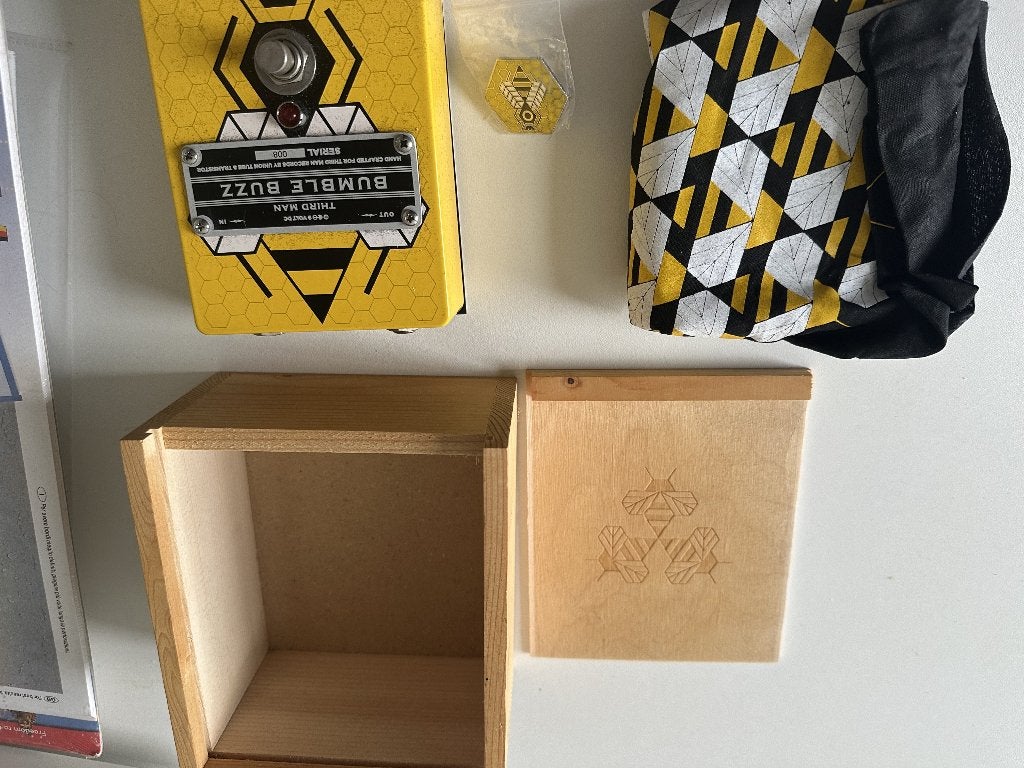 Jack White / Third Man Records Bumble Buzz #008 - 2013, Enlèvement, Comme neuf, Distortion, Overdrive ou Fuzz