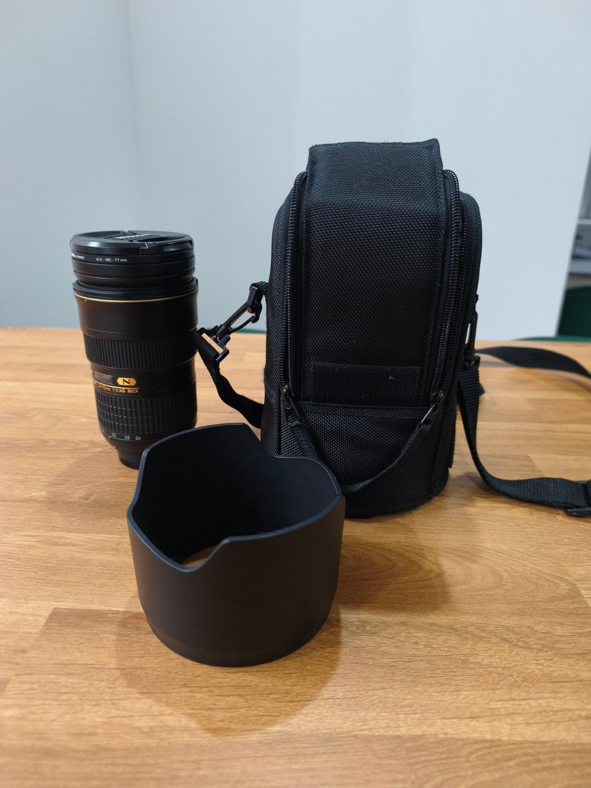 Nikon AF-S Zoom-Nikkor 24-70 mm 1:2,8G ED, Enlèvement