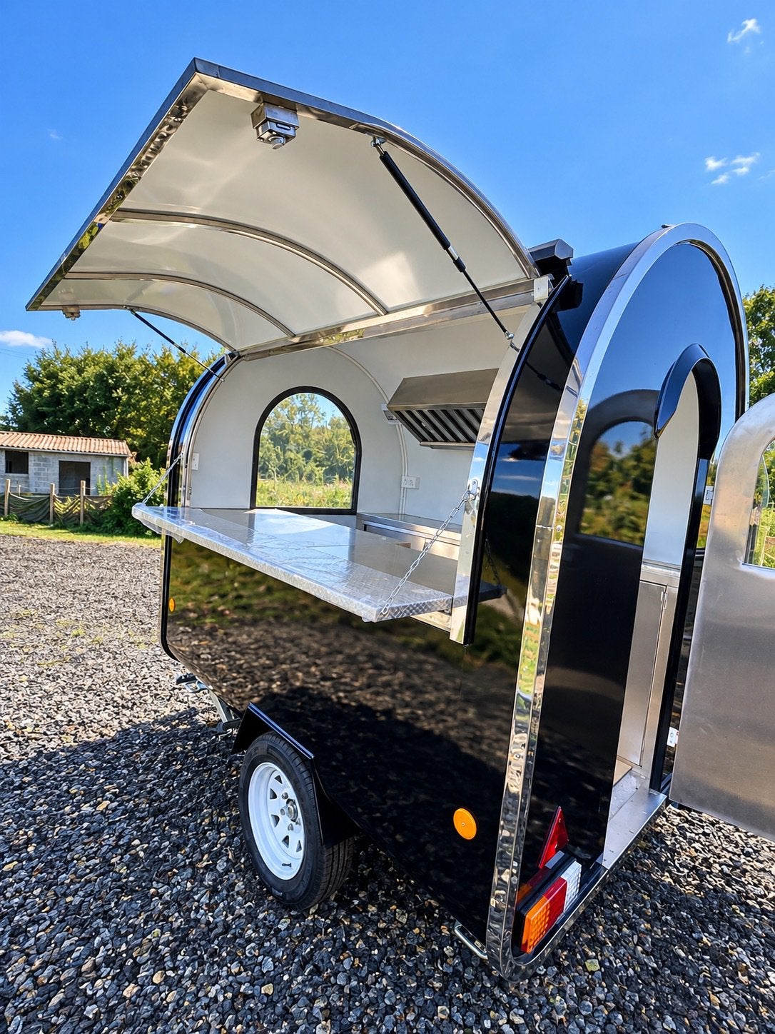 Foodtruck met autoregistratie, Ophalen, Overige typen