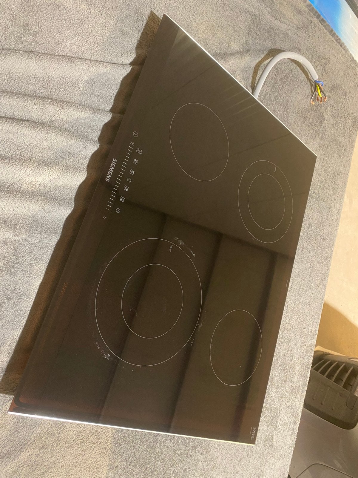 Siemens inductie keramische kookplaat, Electroménager, Tables de cuisson, Enlèvement, Utilisé